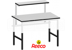 ESD stôl 1200x750 s policou REECO