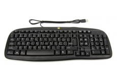 StaticTec ESD klávesnica, USB, čierna
